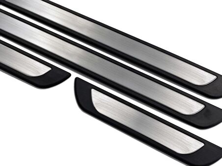 Skoda Octavia A7 Sw Krom Kapı Eşik Koruması Krom Line 2017 Üzeri 4 Parça