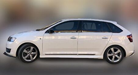Skoda Rapid Hb R Yan Marşpiyel Boyalı