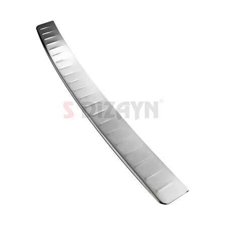 Skoda Rapid Spaceback Krom Arka Tampon Eşiği 2013 Üzeri