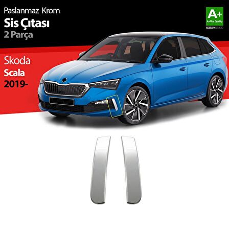 Skoda Scala Krom Sis Çıtası 2 Prç 2019 Üzeri