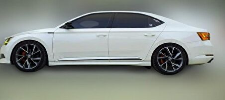 Skoda Süper B 2016-2019 Yan Marşpiyel Boyalı