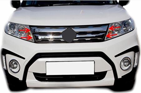 Suzuki Vitara 4 Ön Panjur 4 Prç Krom 2016 Ve Sonrası