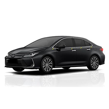 Toyota Corolla 2019+  Cam Nikelajı