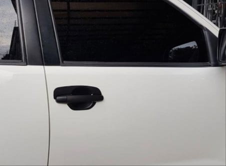 Toyota Hılux Vıgo 2012-2015 Kapı Kolu Kaplama Sıyah