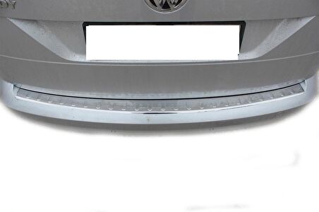 Volkswagen Caddy Arka Tampon Eşiği Krom (Formlu) 2010-2014