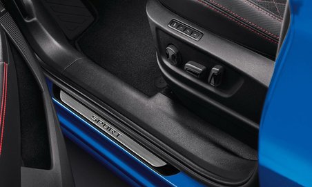 Volkswagen Caddy Krom Kapı Eşik Koruması Sport Line 2010-2015 2 Parça