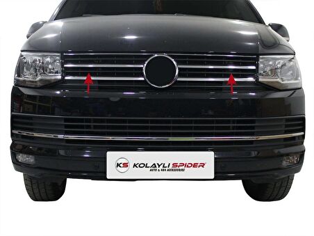 Volkswagen Caravelle T6 Ön Panjur Çıtası 2 Prç 2015 Ve Sonrası