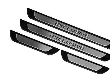 Volkswagen Golf 5 Plus Krom Kapı Eşik Koruması Exclusive Line 2004-2008 4 Parça