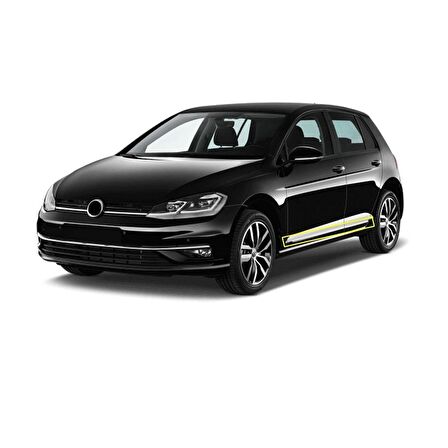 Volkswagen Golf 7 Krom Kapı Yan Çıtası 2013-2020