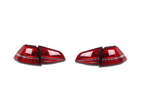 Volkswagen Golf 7 Mk7 2012-2018 Led Stop 7 Hıghlıne Görünümlü