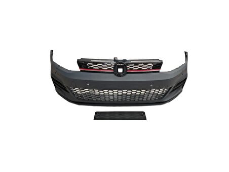 Volkswagen Golf 7,5 2018-2020 Gtı Ön Tampon Ve Panjur Seti