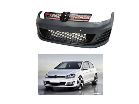 Volkswagen Golf 7 2013-2017 Gtı Ön Tampon Ve Panjur Seti
