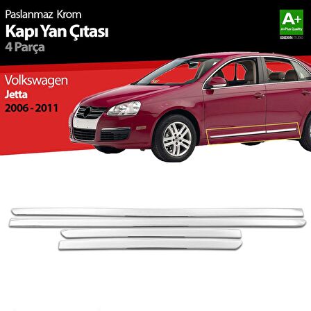 Volkswagen Jetta Krom Kapı Yan Çıtası 2006-2011