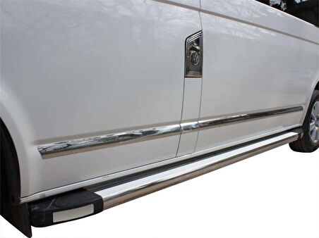 Volkswagen Multivan T5 Yan Kapı Çıtası 5 Prç P.Çelik(Kısa Ş) 2003-2010