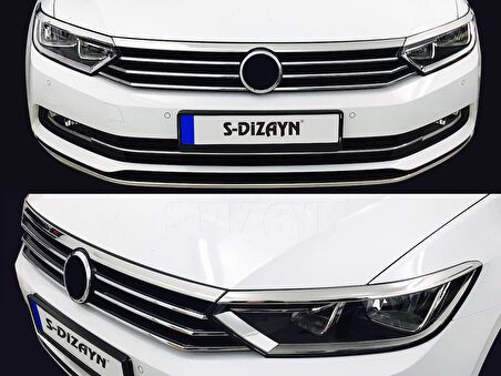 Volkswagen Passat B8 Krom Aksesuar Çıta Seti S Dizayn A+Kalite