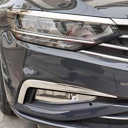Volkswagen Passat B8.5 Krom Sis Farı Çerçevesi 2 Parça 2019 Ve Ü