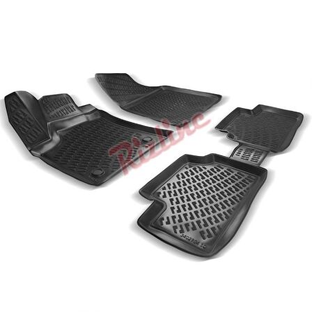 Volkswagen Polo 6R 2009 Sonrası 3D Havuzlu Paspas  Bagaj Havu...