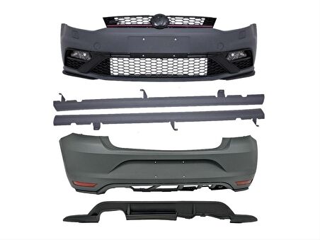 Volkswagen Polo 6R/6C (2010-2017) Kasa İçin  Makyajlı Gtı Body Kıt