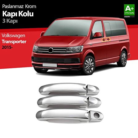 Volkswagen T6 Transporter Krom Kapı Kolu 3 Kapı 2015 Üzeri