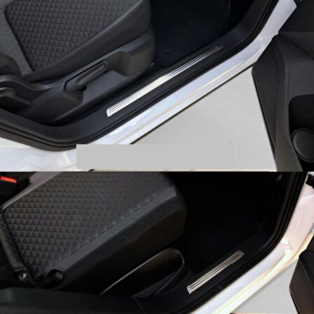 Volkswagen Tiguan Krom İç Kapı Eşiği 4 Prç.P.Çelik (2016-)