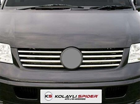 Volkswagen Transporter T5 Ön Panjur 8 Prç Krom 2003-2010
