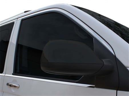 Volkswagen Transporter T5.5 Cam Çerçevesi 14 Prç Krom (U.Ş) Çift Sürgü 2010-2014