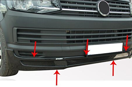 VW Transporter T6 Ön Tampon Altı Fiber 2015 ve Sonrası