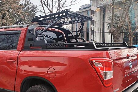 Ssangyong Musso 2019+ Uyumlu Sepetli Roll Bar AQM-S10