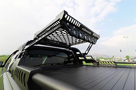 Mitsubishi L200 2015+ Uyumlu Sepetli Roll Bar AQM-S10