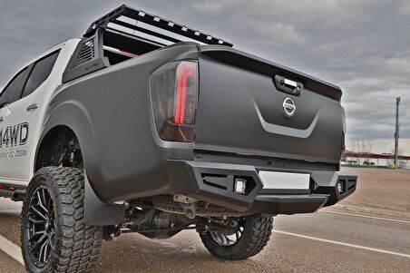 Nissan Navara 2010+ Arka Demir Tampon Aqm-M20