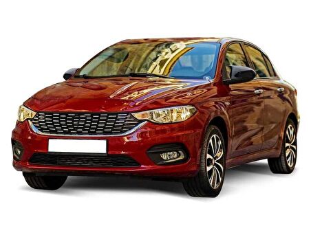 Fiat Egea 2015 Sonrası Sedan Yarasa Ayna Kapağı (Parlak Siyah)