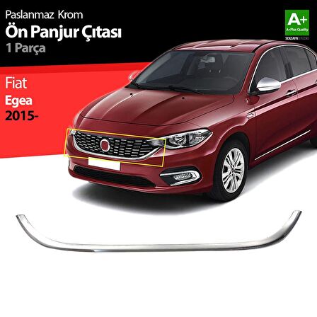 Fiat Egea Krom Ön Panjur Çıtası 2015-2020