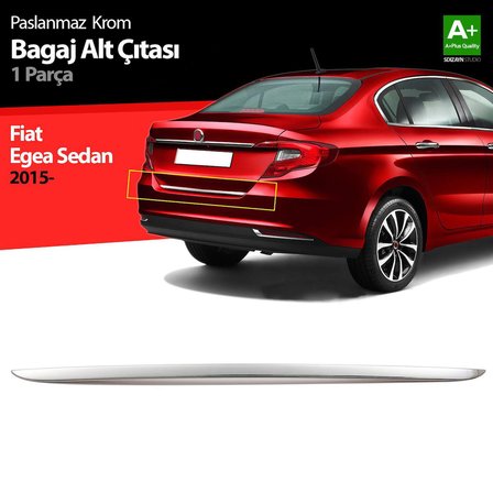 Fiat Egea Sd Krom Bagaj Alt Çıtası 2015 Üzeri