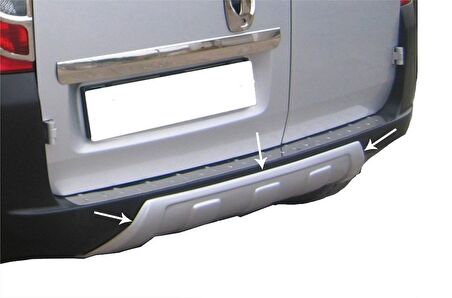 Fiat Fiorino Arka Orta Tampon (Difüzör) Fiber 2008 ve Sonrası