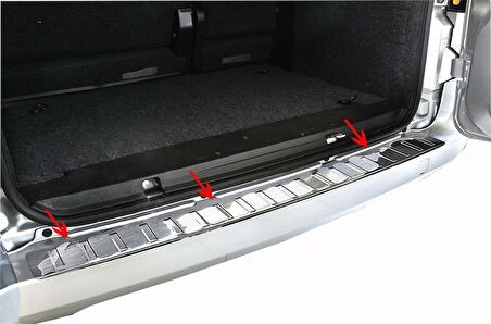 Fiat Fiorino Arka Tampon Eşiği Krom 2008 Ve Sonrası