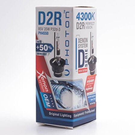 D2R 4300K +%50 Fazla Işık OEM Ampul