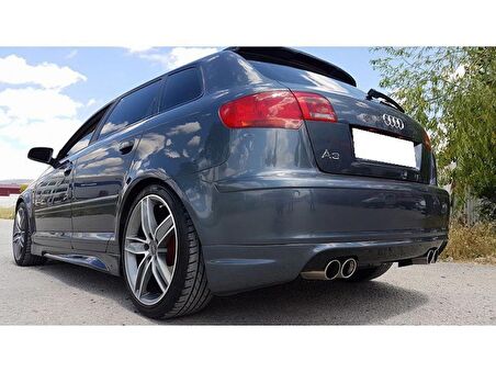 Audi A3 8P 2006-2012 Arka Ek (Plastik)