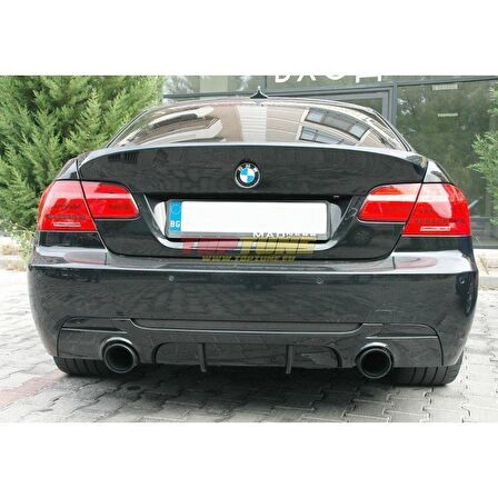 Bmw E92 2007 - 2012  M Performance Difüzör (Plastik)