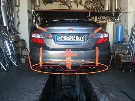 Honda Civic Fb7 Modulo Custom Arka Ek