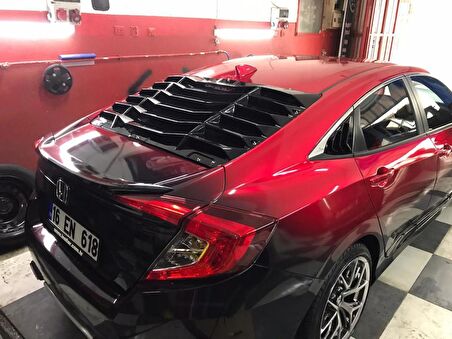 Honda Civic Fc5 Arka Cam Vizörü (Plastik)