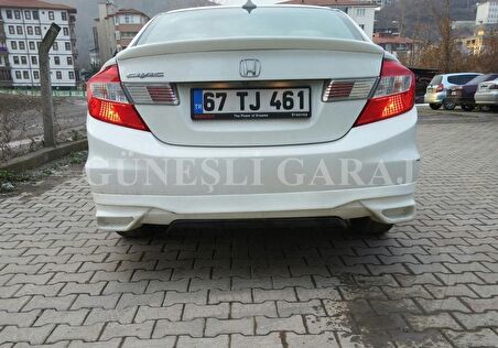 Honda Civic Fd6 Egzoz Görünümlü Difüzör