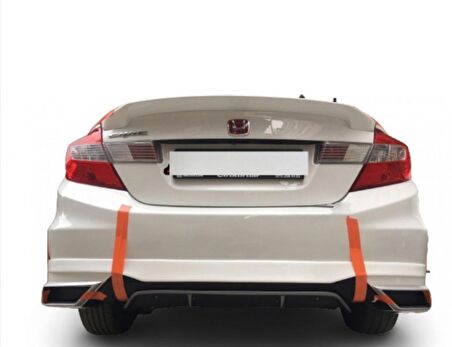 Honda Civic Fd6 Egzoz Görünümlü Difüzör (Plastik)