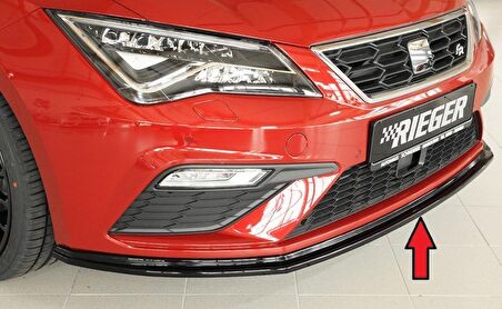 Seat Leon Mk3 Rieger Ön Lip 17-18
