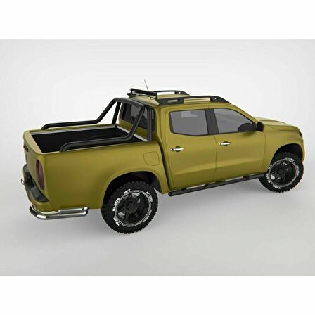 Fiat Fullback Rollbar - Canyon Siyah Roll Bar (AQM - PRB28)