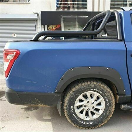Fiat Fullback Rollbar - Canyon Siyah Roll Bar (AQM - PRB28)