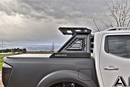 Nissan Navara Sepetli Rollbar (Yeni Nesil Sepetli Roll Bar AQM-M10)