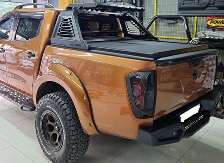 Nissan Navara Sepetli Rollbar (Yeni Nesil Sepetli Roll Bar AQM-M10)