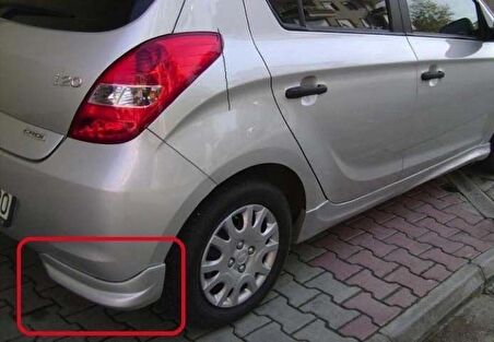 Hyundai İ20 2009-2013 Arka Flap (Plastik)