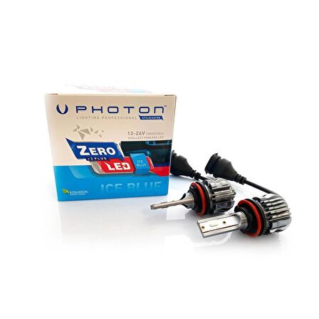 Photon Zero H8-H9-H11-H16 Buz Mavisi +3 Plus Fansız Led