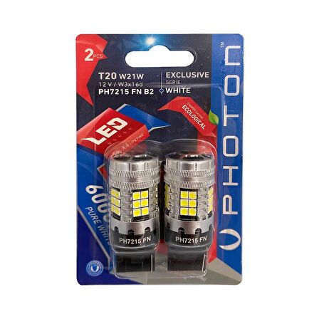 Photon T20 Fanlı Beyaz Blister